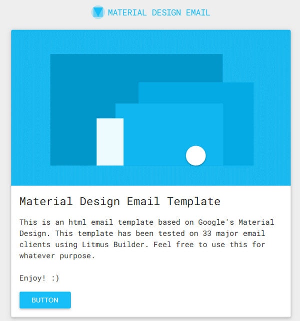 Free HTML Email Template by Paul Goddard