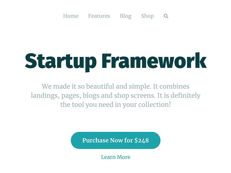 eCommerce and Shop Bootstrap Template