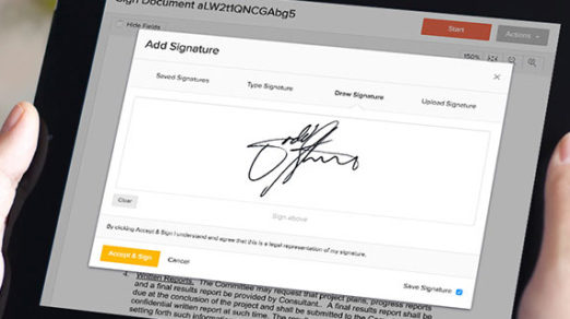 Capture Contract Signatures Online with Eversign